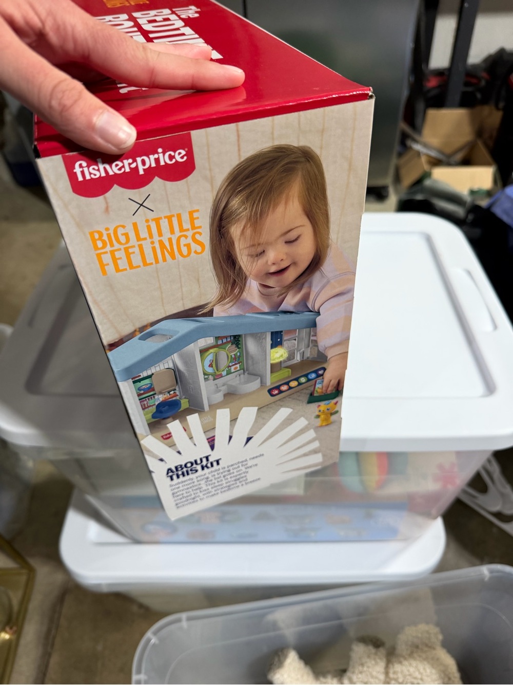 Fisher-Price Bedtime Routine Kit Blue & White Box - Picture 2 of 3